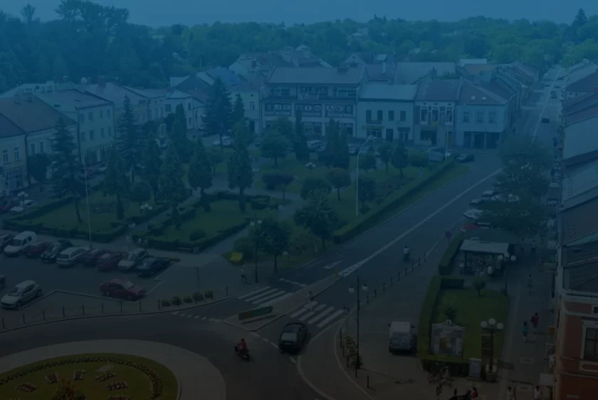 Klimatyzacja Leżajsk - widok rynku w Leżajsku, w którym przeprowadzamy montaż klimatyzacji