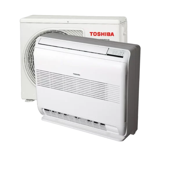 Kompletny zestaw klimatyzacji konsola Toshiba BI-FLOW do montażu