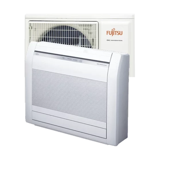 Kompletny zestaw klimatyzacji przypodłogowej Fujitsu Nordic do montażu