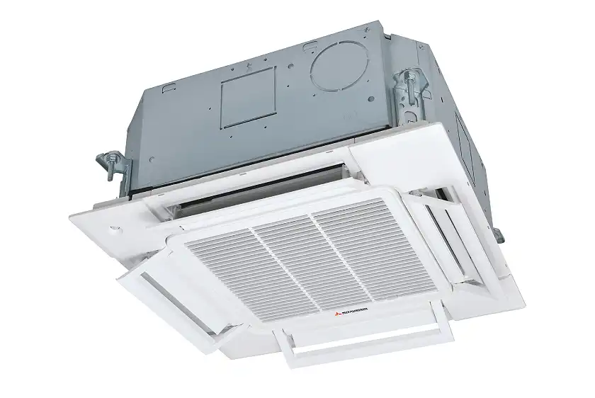 modernizacja klimatyzacji VRF, kaseton