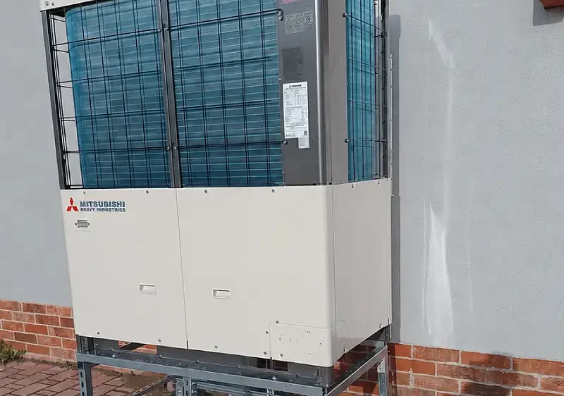 modernizacja klimatyzacji VRF, agregat zewnętrzny